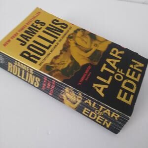 James Rollins Altar of Eden Novel Book Mass media